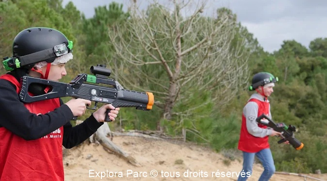 Camping paintball vendée