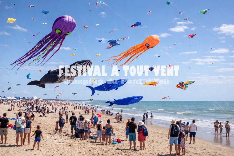 Camping proche du Festival Atout Vent à Notre Dame de Monts