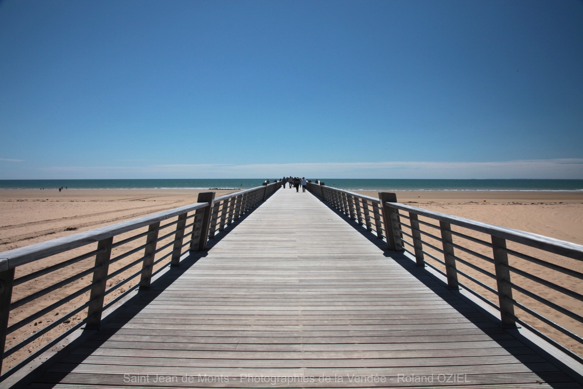 Estacade de saint jean de monts proche du camping